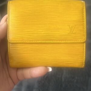 Louis Vuitton Mustard Yellow Wallet